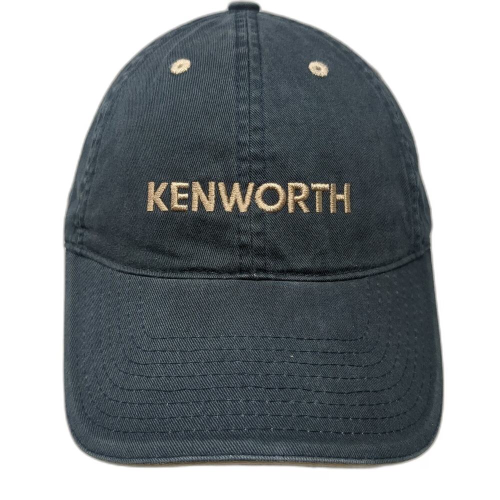 BDA Kenworth Baseball Cap Blue One Size Cotton Strapback Trucking Logo Hat